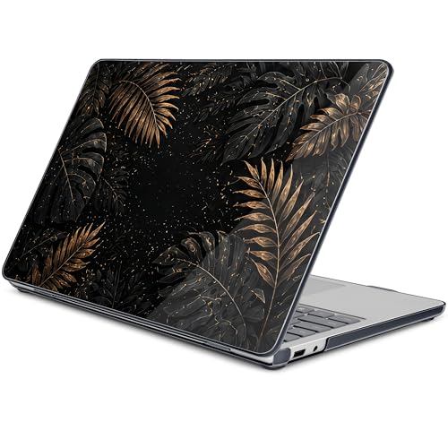 Batianda Luxury Tropic Leaf Case for Microsoft Surface Laptop 13 inch | Fits Surface Laptop 2025 13" Surface Laptop for Business 2026, Slim Hard Shell, Lightweight Protection, Precision Fit - color: Luxury Tropic Leaf