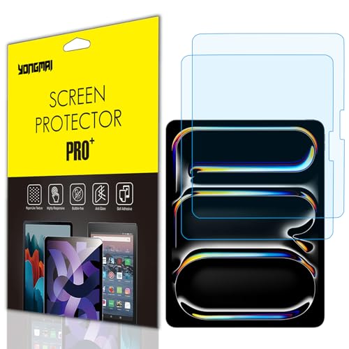 2pcs For iPad Pro 13 " M5/M4 2025/2024 Blue Light Blocking Screen Protector | For iPad Pro (8th/7th generation) anti-blue light, anti-glare, anti-fingerprint, no bubbles, eye protection screen protector - size: iPad Pro 13 Inch (2025/2024 8th/7th Gen)