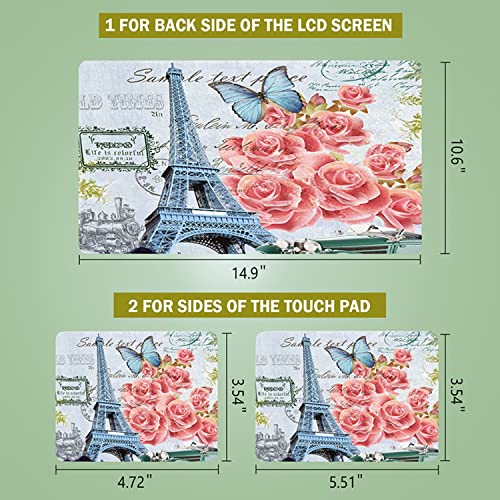 FY-NEK-024 Laptop Decal,Eiffel Tower 12-15.6 Inch Art Decal Cover Protector Notebook PC Skin - color: FY-NEK-024