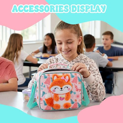 Meetbelify Kids Rolling Backpack with Wheels for Girls Elementary Students Kids Travel Luggage Carry on School Backpack for Girls Ages 6-8 - color: 01 D