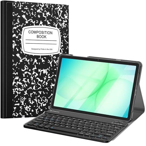 FINTIE Keyboard Case for Samsung Galaxy Tab A11 Plus/A9 Plus 11'', CompBook | 3 Viewing Angles, Detachable Bluetooth Keyboard, Rechargeable Battery, Dual Protection, Work Study Travel Use - color: CompBook