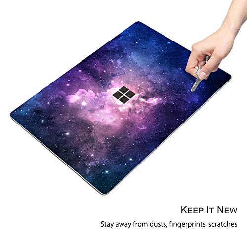 Ultra Thin Protective Cover Skin Decal Sticker for Microsoft Surface Laptop 5 (2022 Release)/Laptop 4/Laptop 3 13.5", Easy Apply, Anti-Scratch, Residue Free Vinyl Skin [Nebula] - color: Nebula, size: Surface Laptop5/4/3-13.5''