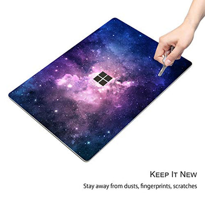 Ultra Thin Protective Cover Skin Decal Sticker for Microsoft Surface Laptop 5 (2022 Release)/Laptop 4/Laptop 3 13.5", Easy Apply, Anti-Scratch, Residue Free Vinyl Skin [Nebula] - color: Nebula, size: Surface Laptop5/4/3-13.5''