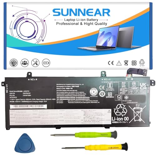 L18C3P71 L18C3P72 SB10T83122 5B10W13877 Battery Replacement for Lenovo ThinkPad T490 T495 T14 P14S P43S Series 02DL007 L18L3P73 SB10K97645 02DL010 SB10K97648 02DL008 - size: 12.17*5.75*1.26 inches L18C3P71