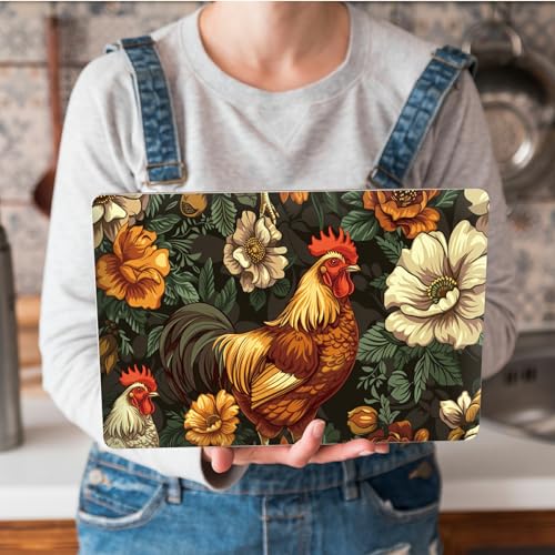 Universal Laptop Skin Sticker with 2 Wrist Pad Skins, Waterproof Scratch Resistant Vinyl Laptop Cover Decal, Cut to Fit for 11–15.6 Inch MacBook HP Dell Lenovo, Cock - color: Cock