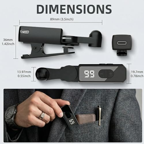 Auto Clicker for Smart Phone, Auto Screen Tapper for Smartphone Tablet TikTok Live - Rechargeable Phone Screen Device Speed Clicker with 107 Adjustable Speed and Digital Display