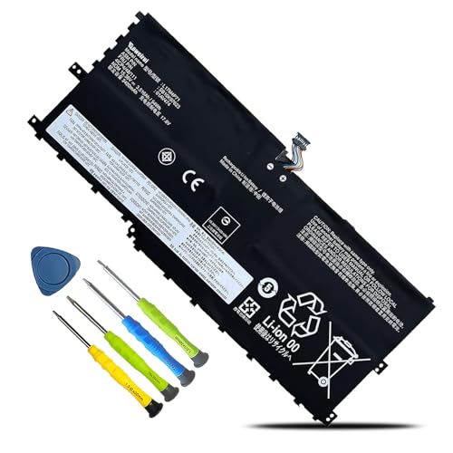 L17M4P71 L17C4P71 Laptop Battery for Lenovo ThinkPad X1 Yoga 3rd Gen 2018 Series 20LD 20LE 20LF 20LG TP00076D L17M4P73 01AV474 01AV475 SB10K97623 SB10K97624 01AV499 SB10K97638 02DL003 - size: 10.79*4.21*0.16inch L17M4P71