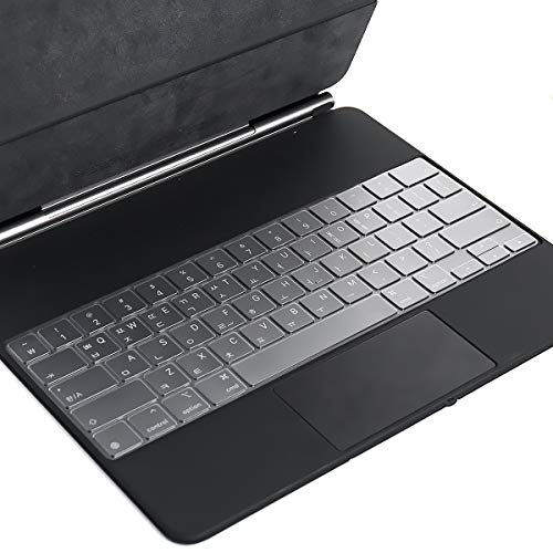 CaseBuy Ultra Thin Keyboard Cover for Apple iPad Air 13-inch (M2 2024) & M2 iPad Pro 12.9 inch 2022 2021 2020 Release with Magic Keyboard(6th 5th 4th Gen), iPad Pro 12.9 Accessories Protective Skin - size: iPad Pro 12.9 2020+(5th 4th Generation)