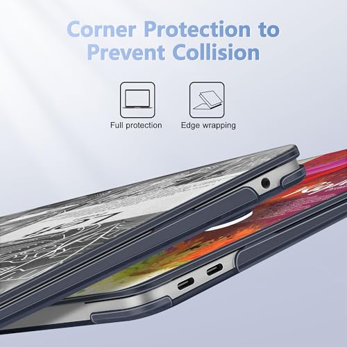 May Chen Compatible with New MacBook Air 13 inch Case 2021, 2020 2019 2018 Release Model: M1 A2337 A2179 A1932, Plastic Hard Shell Case Cover for Mabook Air 13 inch with Retina Dispaly, Brain - color: Brain
