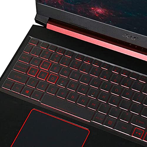 Keyboard Cover for Acer Nitro 5 AN515-58/57/56/55/45/44/43, Nitro 16 AN16-51/41, Nitro 17 AN17-51/41, Predator Helios 300 PH315-55/54/53/52 PH317-53/54 - color: TPU