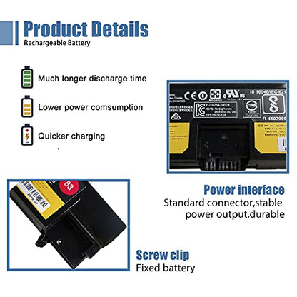 83 01AV418 SB10K97575 Laptop Battery Replacement for Lenovo ThinkPad E570 E570C E575 Series 82 SB10K97571 SB10K97572 SB10K97574 01AV414 01AV415 01AV416 01AV417 4X50M33574 4X50M33573 14.6V 41Wh - size: 8.19*2.56*0.79 inch 01AV418