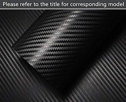 Puccy 2 Pack Back Protector Film, compatible with Dell Pro 14 PC14250 14" Laptop Black Carbon Fiber Guard Cover （ Not Tempered Glass Front Screen Protectors ）