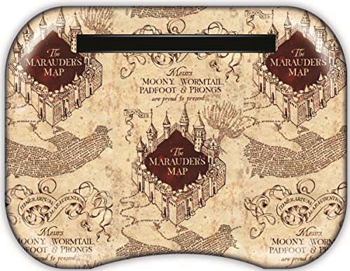 Lap Desk for Kids with Notebook - Mandalorian, Princess, or Harry Potter (Harry Potter Map) - style: Harry Potter Map