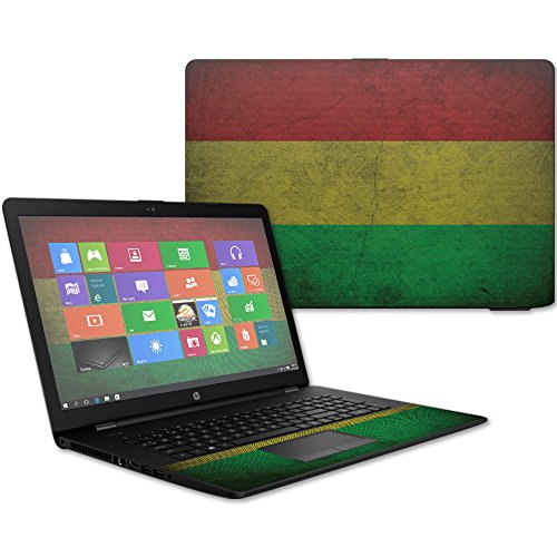 MightySkins Skin Compatible with HP 17t Laptop 17.3" (2017) - Yeah Mon | Protective, Durable, and Unique Vinyl Decal wrap Cover | Easy to Apply, Remove, and Change Styles | Made in The USA - color: Yeah Mon