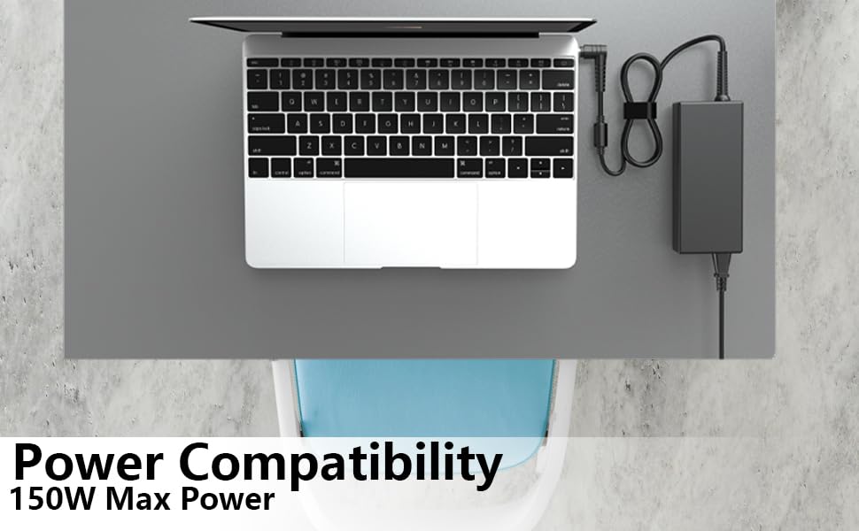 120W Charger for HP Docking Station G5 USB-C/A Universal Dock G2 5TW13AA Envy 15 17