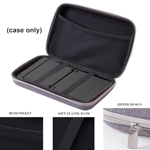 Hard Carrying Case Travel Portable Protective Bag Compatible with KOOSMILE Mini Laptop 8 inch Tablet, XK01 XK01 TP XK01 Plus Foldable Wireless Keyboard (Case Only)
