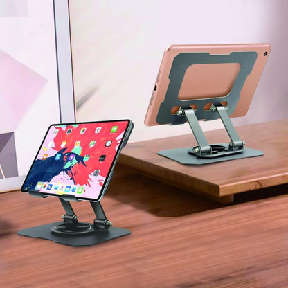 Tablet PC Stand Live Online Lesson ipd Stand Metal Heat Dissipation Folding Lifting Portable Stand can Rotate 360 Degrees