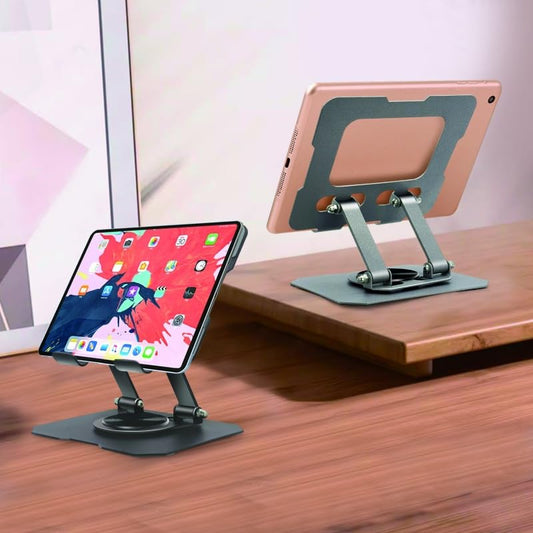 Tablet PC Stand Live Online Lesson ipd Stand Metal Heat Dissipation Folding Lifting Portable Stand can Rotate 360 Degrees