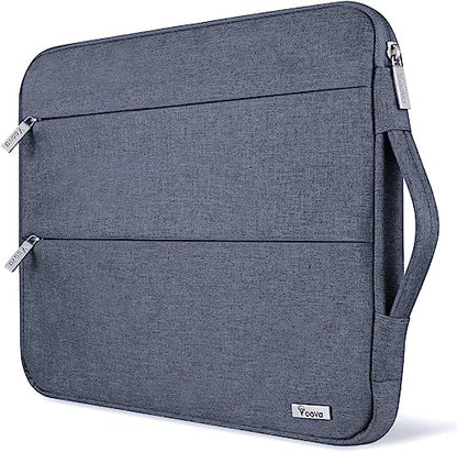 Voova 13.3-13 Inch Laptop Sleeve, Laptop Case, MacBook Case, Dark Gray | Slim splash-proof 13-inch laptop sleeve compatible with MacBook Pro M1-M5 Max, HP, Lenovo, Acer and Asus for daily use - color: Dark Grey, size: 12.6-13.6 Inch