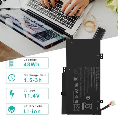 Fancy Buying LE03XL LE03 796356-005 796220-831 Laptop Battery for HP Envy X360 m6-w 15-w W103dx W010dx w102dx w101dx, Pavilion X360 13-S 15-bk 13-s120nr 13-s128nr 15-bk010nr TPN-W116 TPN-W113 - size: 7.28*3.86*0.28inch LE03XL