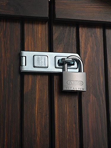 ABUS 64TI/40 Titalium Aluminum Alloy Padlock, Keyed Alike | with Nano Protect Steel Shackle, Pack of 3