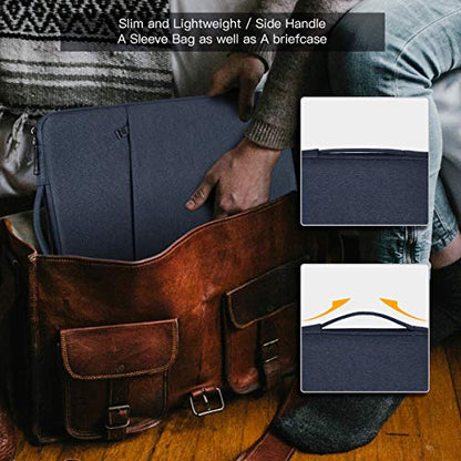 Laptop Sleeve for 13.8 Inch Microsoft Surface Laptop 7, 13.5-inch Surface Laptop/6/5/4, Dell XPS 13/ Latitude, Lenovo Acer HP ASUS Computer Carrying Bag, Blue - color: Blue, size: 13.3-13.6 Inch
