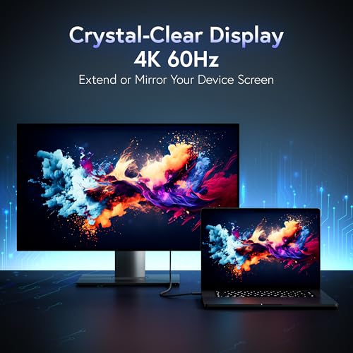 AFFHAUSEN 20Gbps USB-C Cable 3ft, USB 3.2 Gen 2x2, 100W, Braided | 20Gbps USB 3.2 Gen 2x2 | 4K@144Hz Display | up to 100W | Double-Braided Aluminum - size: 3ft / 0.9m