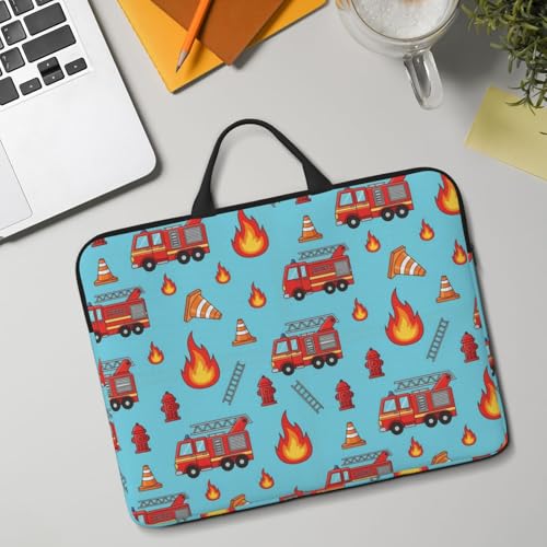 Laptop Case 14 Inch, Soft Shockproof Laptop Sleeve with Handle, Protective Bag - color: Pattern (661)