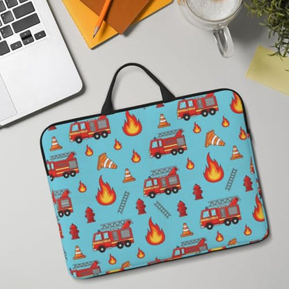 Laptop Case 14 Inch, Soft Shockproof Laptop Sleeve with Handle, Protective Bag - color: Pattern (661)
