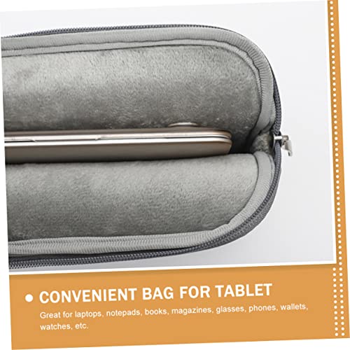 HOMSFOU Laptop Case and Bag for Business and Students Multi-Storage Design for Accessories Stylish Notebook Carrier