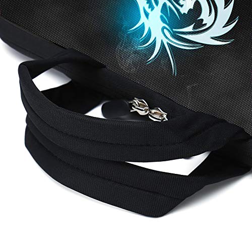 15.6" Laptop Sleeve 14" 15" 15.4" Chromebook Case Ultrabook Case Notebook Sleeves PC Messenger Bag (Dragon) - color: dragon