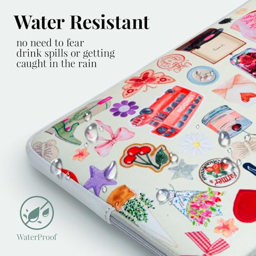 Laptop 13 inch Sleeve Case for MacBook Air 13-13.6 inch, Laptop Bag Cover for MacBook Pro 13" 14 inch, Shockproof Briefcase Travel Carrying Sleeve for 14" Chromebook, HP, Dell I Funny Sticker - color: Funny Stickers
