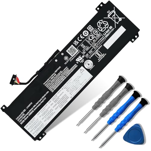 L21M3PC0 Laptop Battery Compatible with Lenovo IdeaPad Gaming 3-15IAH7 Gaming 3-15ARH7 Series L21C3PC0 L21D3PC0 SB11F36375 SB11F36367 SB11F36369 5B11F36371 5B11F36370 45Wh 3910mAh - size: 9.45*3.32*0.27 inch L21M3PC0