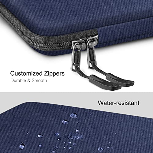 FINPAC Hard Laptop Sleeve Case for 15.6 inch Chromebook Waterproof Navy | Shockproof Computer Case Compatible with HP Dell Razer Samsung Laptop Chromebook - color: Navy, size: 15.6-inch Laptop/Chromebook