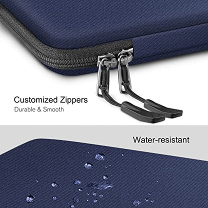 FINPAC Hard Laptop Sleeve Case for 15.6 inch Chromebook Waterproof Navy | Shockproof Computer Case Compatible with HP Dell Razer Samsung Laptop Chromebook - color: Navy, size: 15.6-inch Laptop/Chromebook