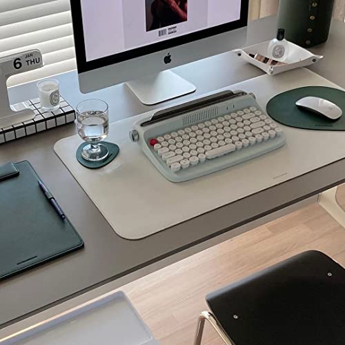 YUNZII ACTTO B303 Wireless Typewriter Keyboard, Bluetooth Connection, Cute Retro Aesthetic Design with Integrated Stand for Tablet, Phone, PC and Win/Mac/Android (B303, Sweet Mint) - style: Sweet Mint
