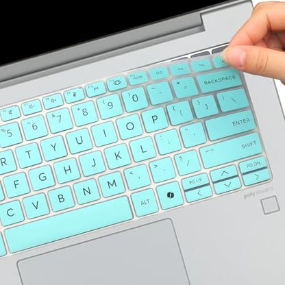 Keyboard Cover for 2026 2025 2024 HP EliteBook 640 645 G11 14" & EliteBook 1040 G11 14" Laptop Accessories Protective Skin, US Layout(Not fit EliteBook 640 645 1040 G8/G9/G10 or Older)-Hotblue - color: Hotblue