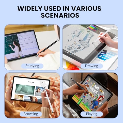 10PCS Stylus Pen for Touchscreen, Compatible with All Touch Screen Devices | High Precision Sensitivity Stylus Pen for iPad/iPhone/Samsung/Android - color: 10-Pack