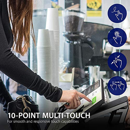 ViewSonic TD2455 24 Inch 1080p Touch Screen Monitor, 10-Point Multi-Touch IPS for Collaborative Offices, USB-C with Daisy Chain, Advanced Ergonomics, HDMI, DisplayPort Out - style: 24-Inch USB-C