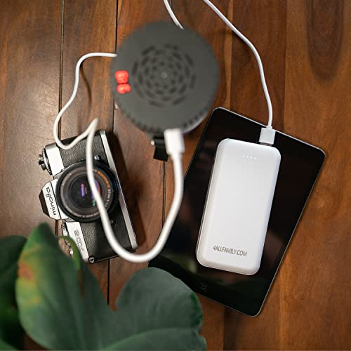 4ALLFAMILY 20000mAh Power Bank for Voyager & Explorer Cooler Travel Case | Portable Power Bank for Voyager & Explorer Coolers - Compatible with Most USB-Powered Devices On The Go
