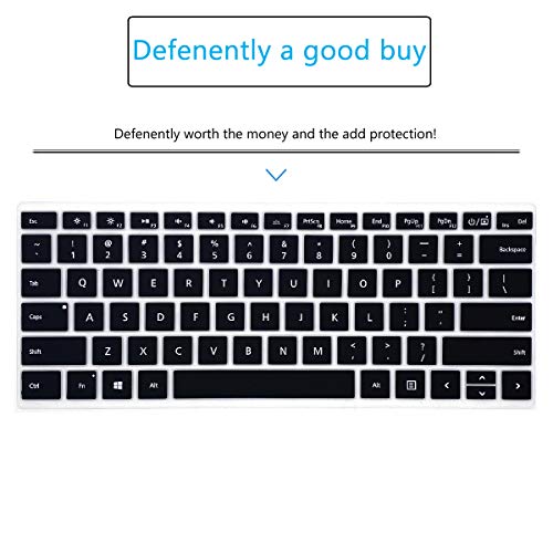 Keyboard Cover for Microsoft Surface Book 3/Surface Book 2 13.5" 15", Surface Laptop 5/4 /3 13.5" 15", Surface Laptop Protective Cover Skin -Black - color: Black