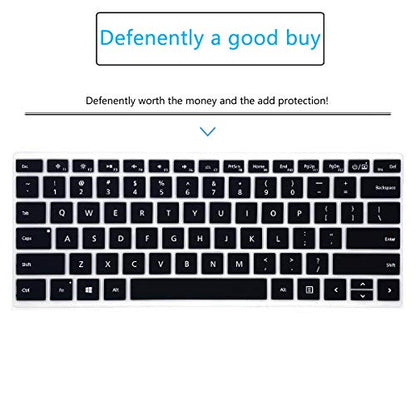 Keyboard Cover for Microsoft Surface Book 3/Surface Book 2 13.5" 15", Surface Laptop 5/4 /3 13.5" 15", Surface Laptop Protective Cover Skin -Black - color: Black