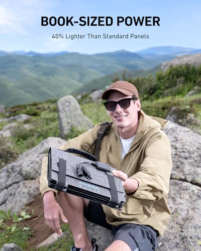 Anker SOLIX C200 DC Power Bank Station and 60W Solar Panel, 192Wh Portable Power Station, LiFePO4 Battery, 200W Solar Generator, For Outdoor, Camping, Traveling, and Emergencies - style: SOLIX C200 DC + 60 W Solar Panel