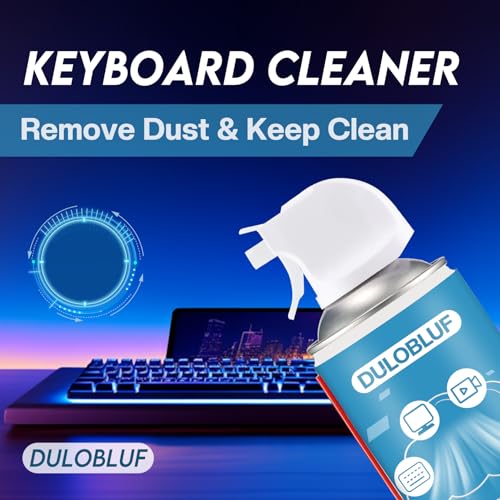 Compressed Air Duster: Computer Keyboard Cleaner