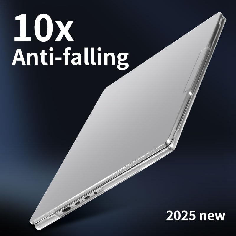 Laptop Case Set for 2025 IdeaPad Pro 5/5i (14'', Gen 10) Scratch-Resistant & Drop-Resistant Hard Shell Frosted Transparent Protective Cover + Keyboard Cover + Screen Film
