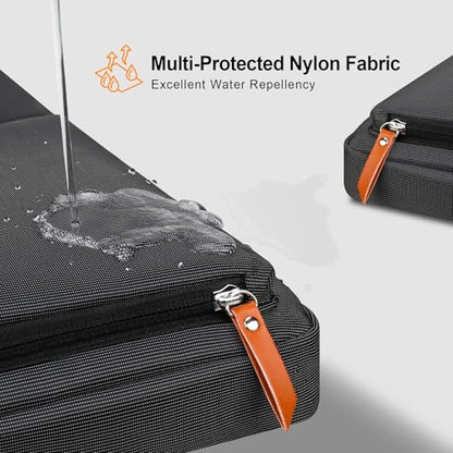 Lacdo 360° Protective Laptop Sleeve Case for 13 inch MacBook Air M5 A3449 (2026), M4 A3240 2025, M3 A3113, A2681, A2337, 13" MacBook Neo A18 Pro A3404 (2026), iPad Air/Pro 13 M5 Computer Bag, Black - color: Black, size: New MacBook Air/Neo/Pro 13 Inch