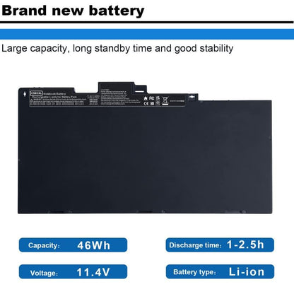 Fancy Buying CS03XL Battery for HP Elitebook 745 755 840 848 850 G3 Laptop, P/N: HSTNN-UB6S HSTNN-IB6Y 800231-1C1 800231-141 800513-001 - size: 7.79*4.05*0.27inch CS03XL
