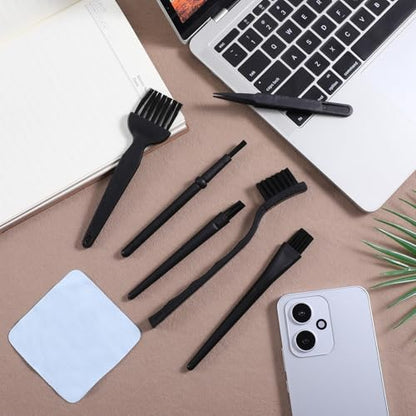6 Pack Keyboard Cleaning Brush Small Cleaner Brushes Anti Static Brush Electronic Dust Cleaning Brushes for Computer Motherboard Camera Car Interior and Hard to Reach Spaces