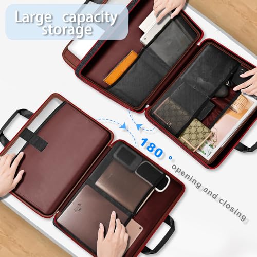ZINZ Expandable Laptop Case 15.6 Inch Sleeve, Protective Carrying Case Compatible with MacBook Neo 16", MacBook Pro 16"/15.4", Dell XPS 16" and Most 15" 15.6" 16" Notebook，B01RD01 - color: B01rd01, size: 15-16"