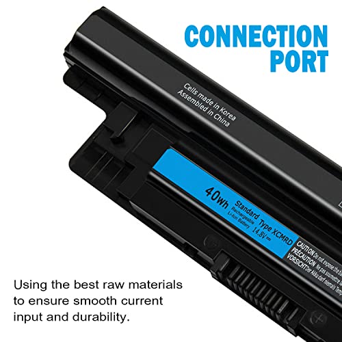 40WH XCMRD 14.8V Battery for Dell Inspiron 15 3000 Series Battery 3542 3521 3531 3537 3542 3543 3541 5521 5537 17 3721 3737 17R 5737 5721 14 3421 5421 3437 3443 Latitude 3440 3540 P28F P40F T1G4M